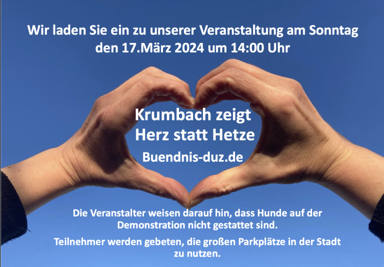 Herz statt Hetze